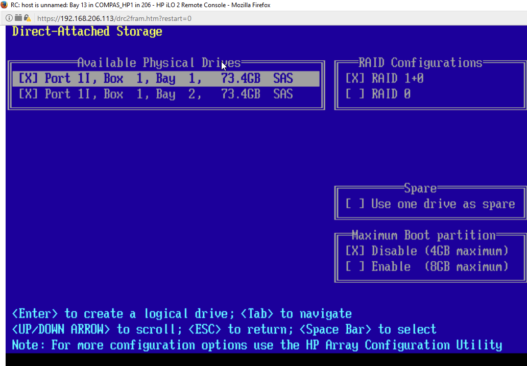 RAID Configuration
